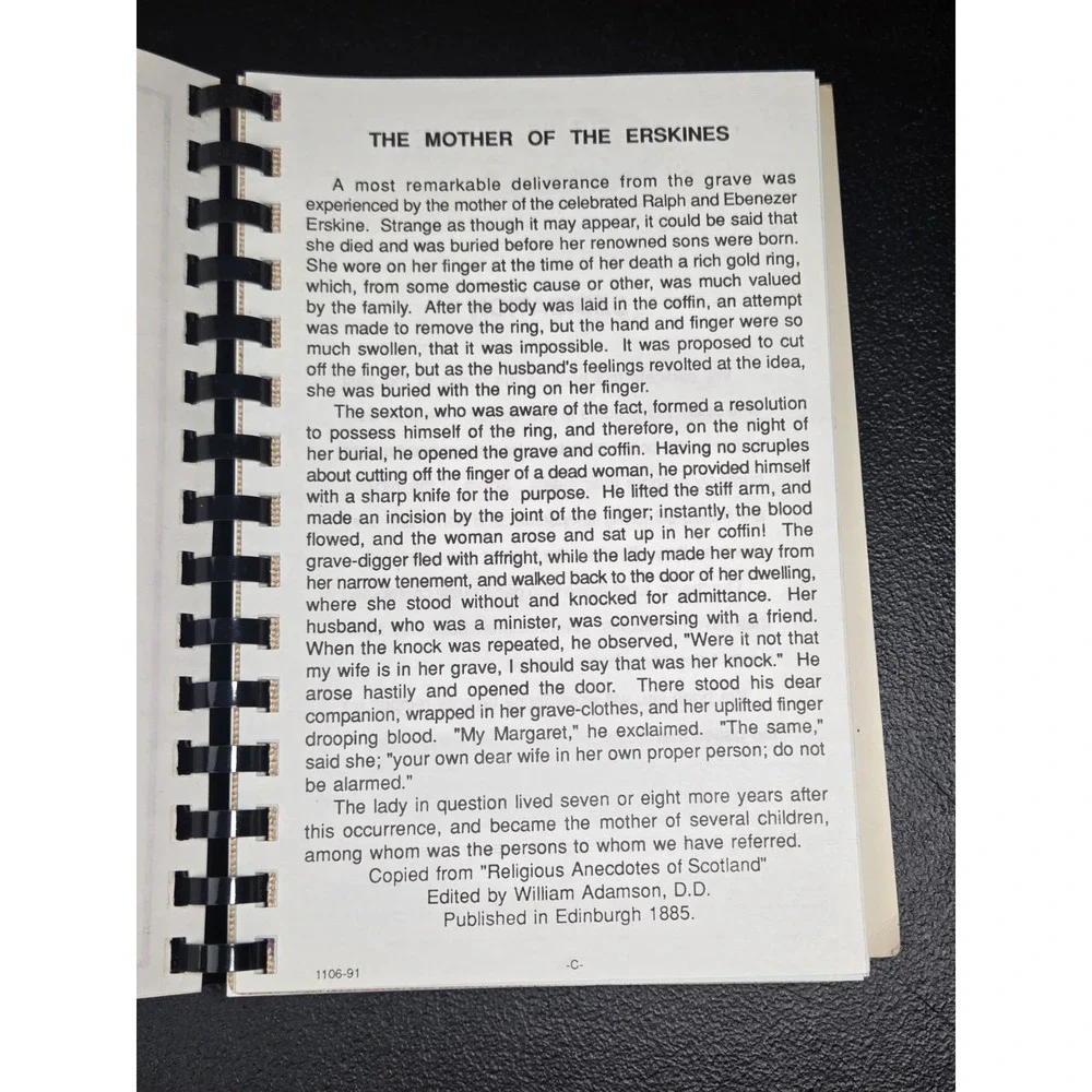 Unity Associate Reformed Presbyterian Church Cookbook Lancaster, SC‎ 1991 Spiral